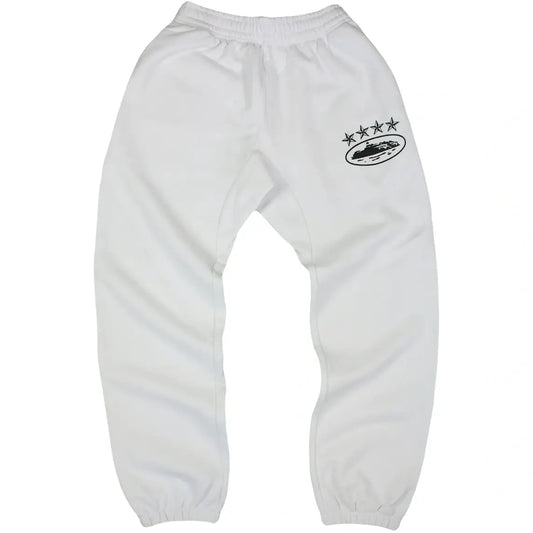 Alcatraz Sweatpants - White