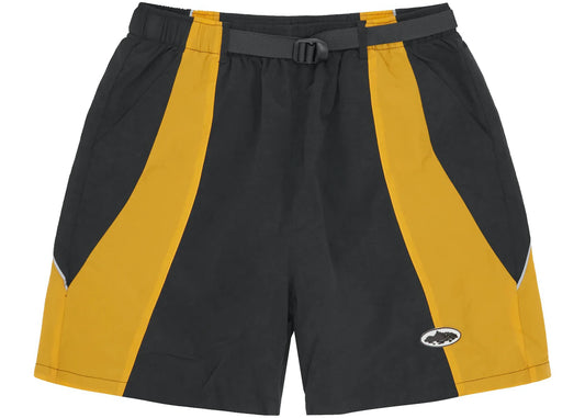 Alcatraz Shorts - Black-Yellow