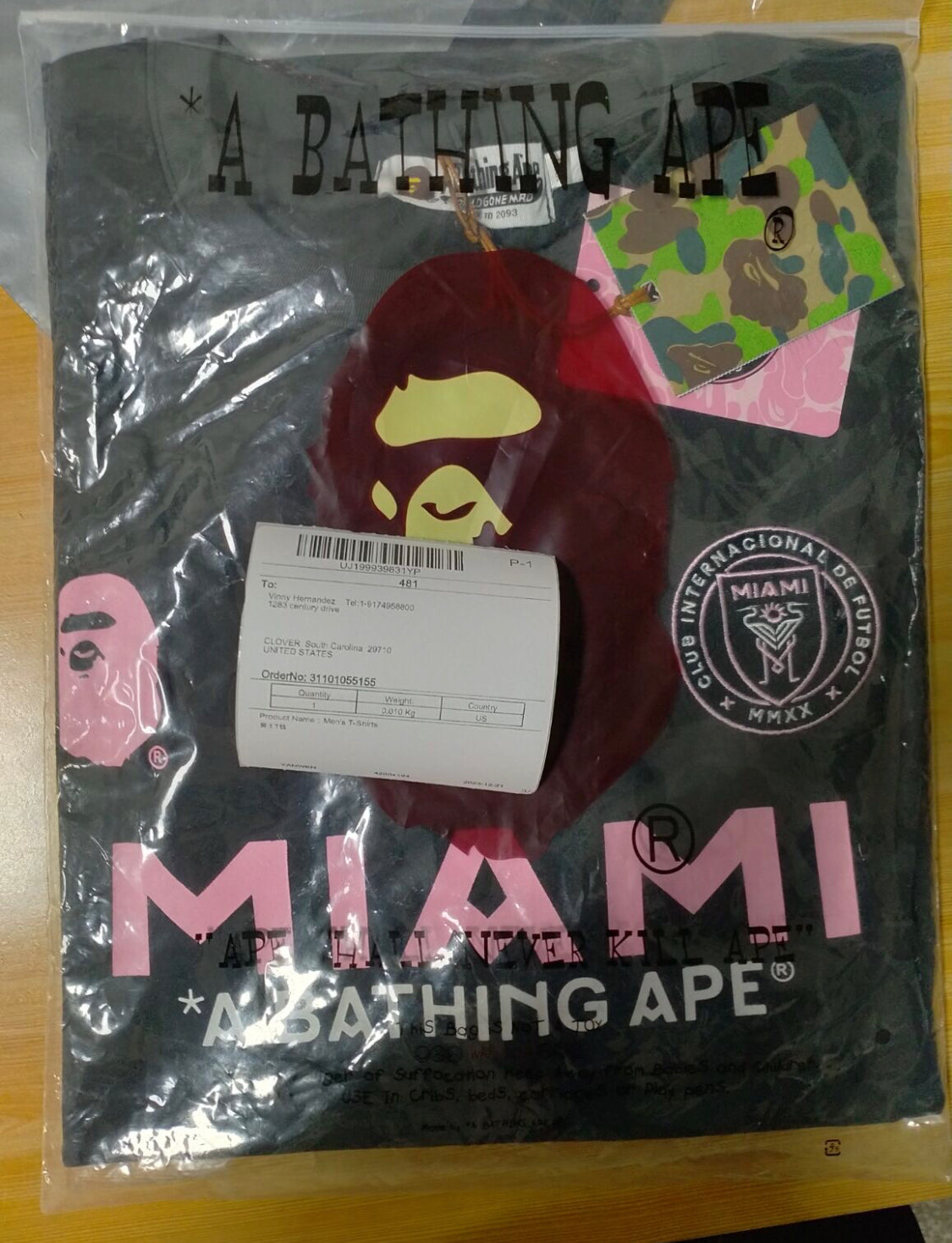 Miami Bpe Jersey - Black/Pink