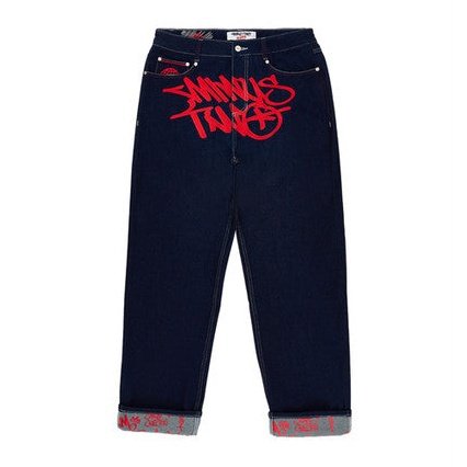 Graphic -2 Jeans - Red