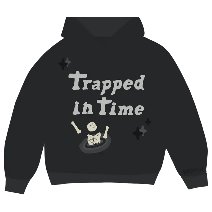 Trapped in Time Hoodie - Navy