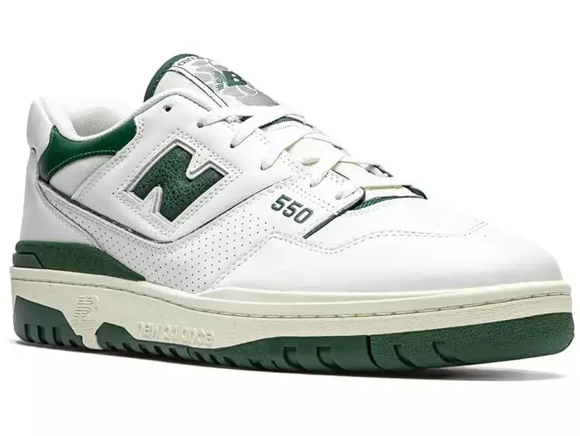 New Balance P550 low-top sneakers Green and White