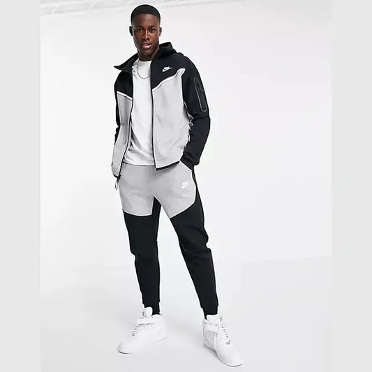 Full Nike Techfleece Black and Grey