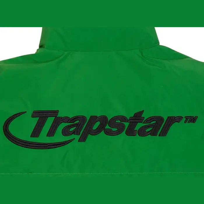Trapstar Hyperdrive Puffer Jacket - Green and Black