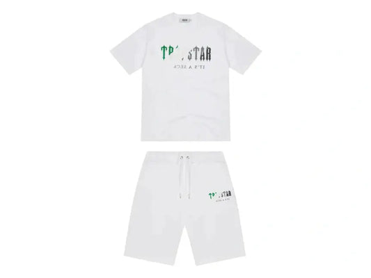 Trapstar Outfit - White and Green